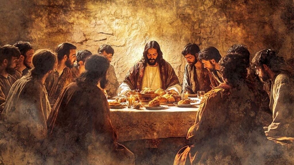 Sviatosť Eucharistie Posledná večera